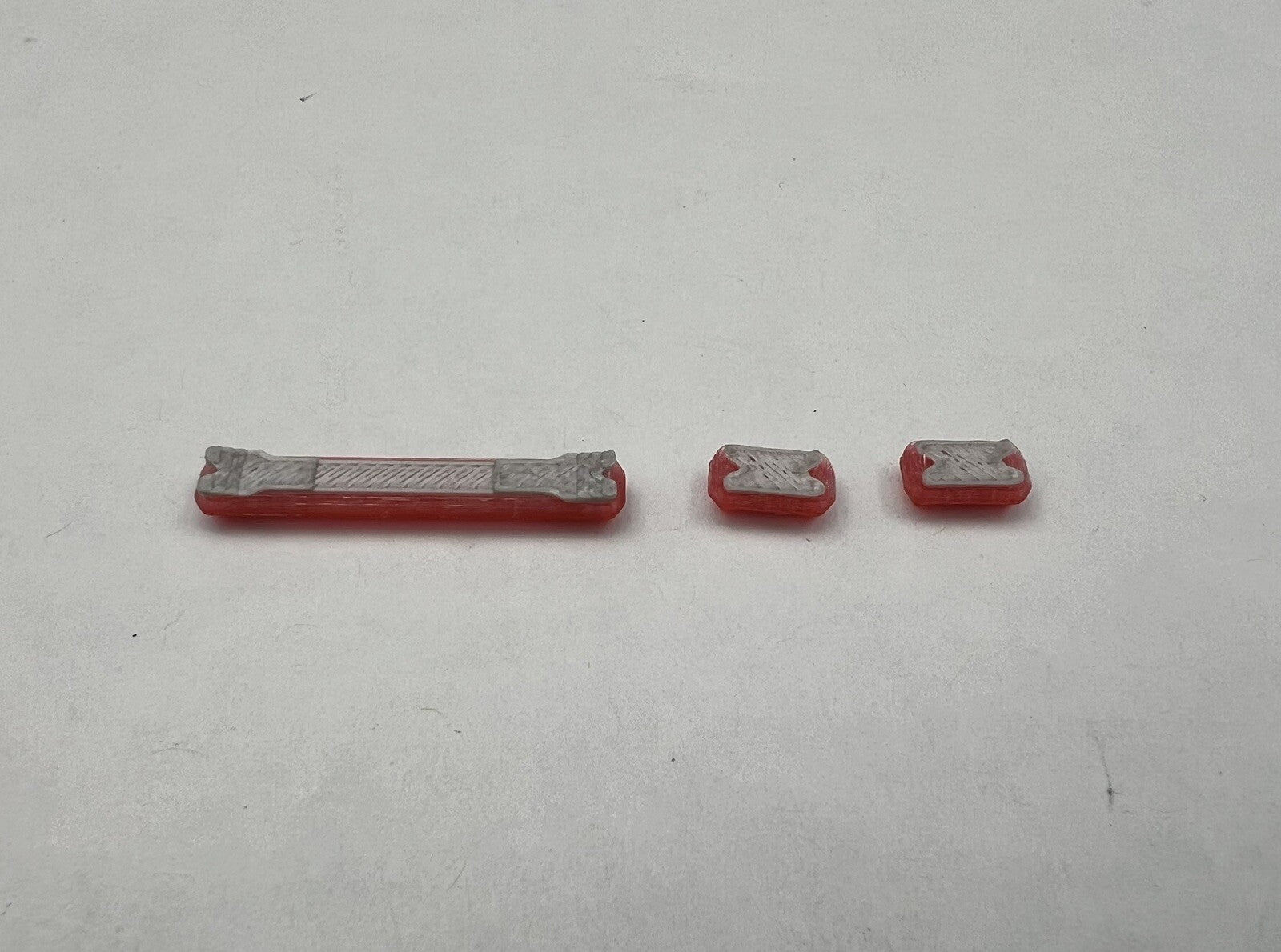 3 Pack 1/64 Red Code 3 MX7000 Long & Short Lightbar Greenlight Fire Engine EMS2