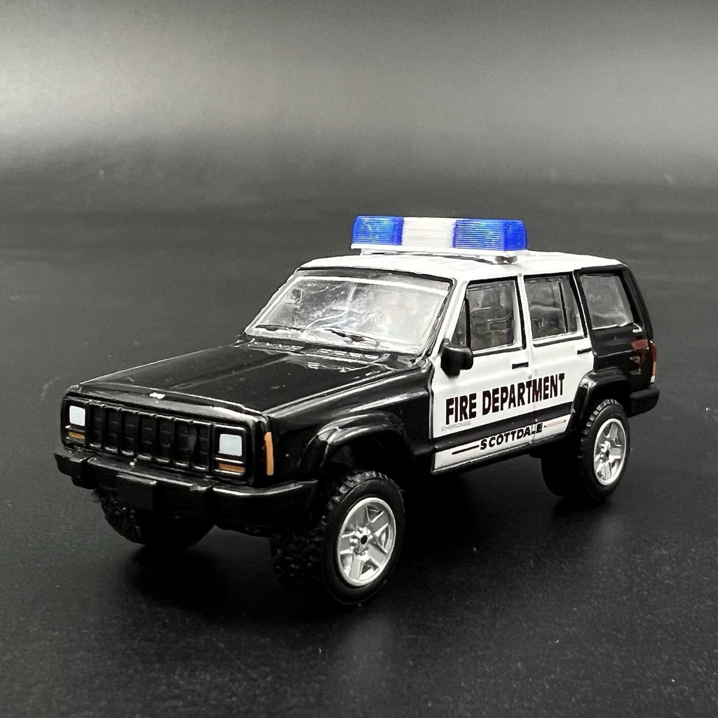 2 Pack 1/64 Blue Federal Signal Twinsonic Lightbar Greenlight Police Sheriff2