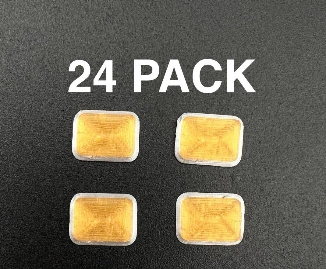 24 Pack 1/50 1/43 Amber Whelen 900 Ambulance Warning Lights EMS Police Fire0