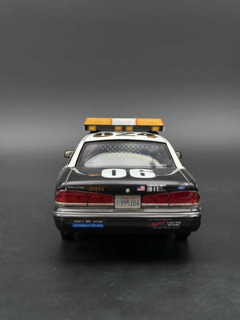1/24 25 Scale Amber Clear Streethawk Lightbar Police 246412