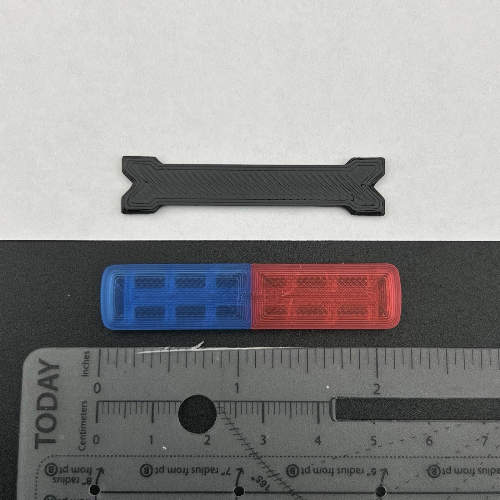 1/24 25 27 LED Compatible Tahoe Width XL Legend Lightbar Blue Red Sheriff Police1