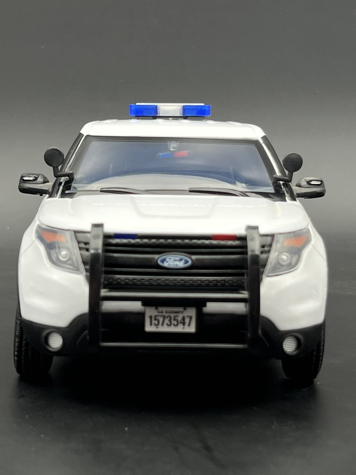 1/18 Mini Whelen Edge Lightbar Blue Gray Top Cover Honolulu Police Sheriff Fire7