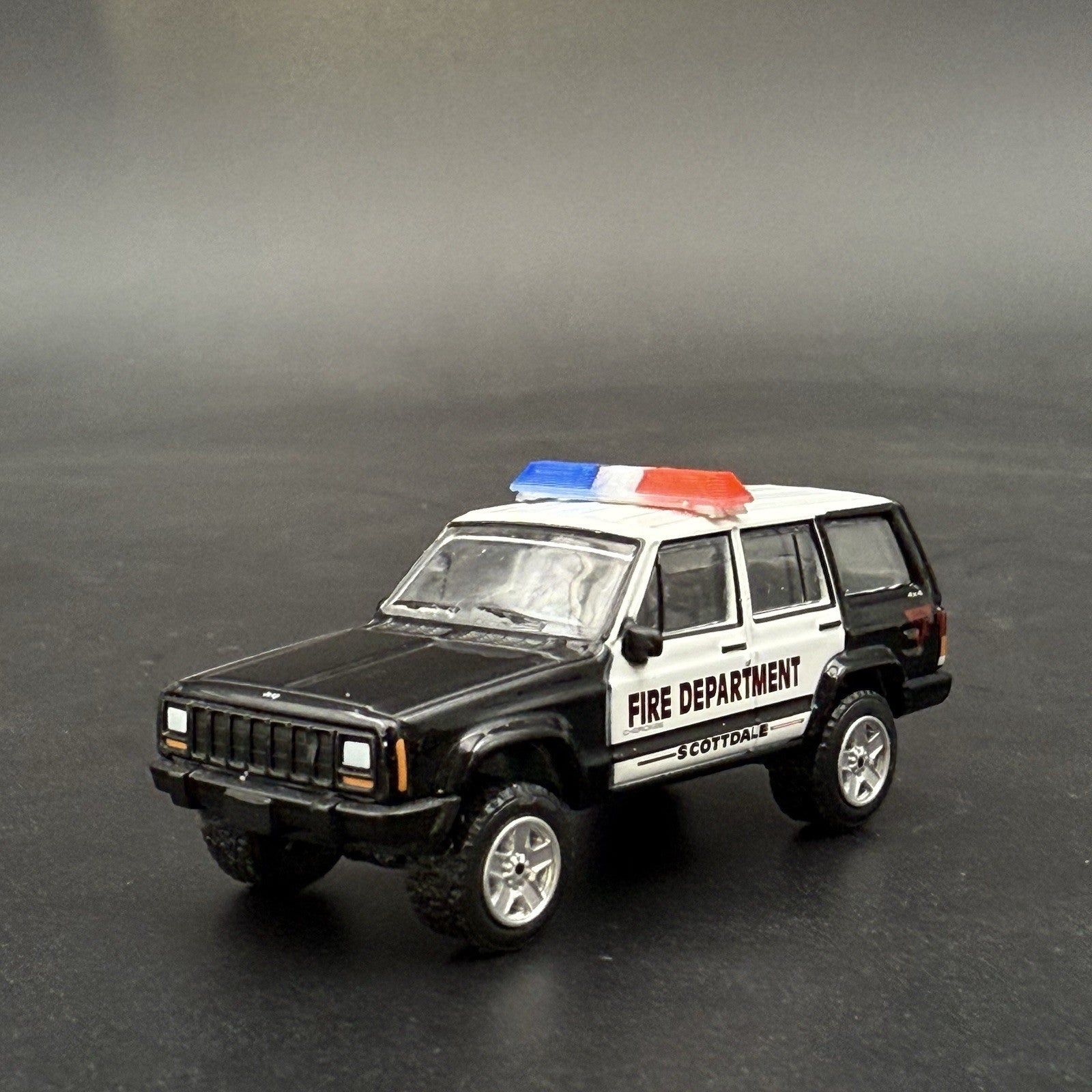 2 Pack 1/64 Code 3 LP6000 Clear + Blue Red Lightbar Greenlight Police Fire SUV7