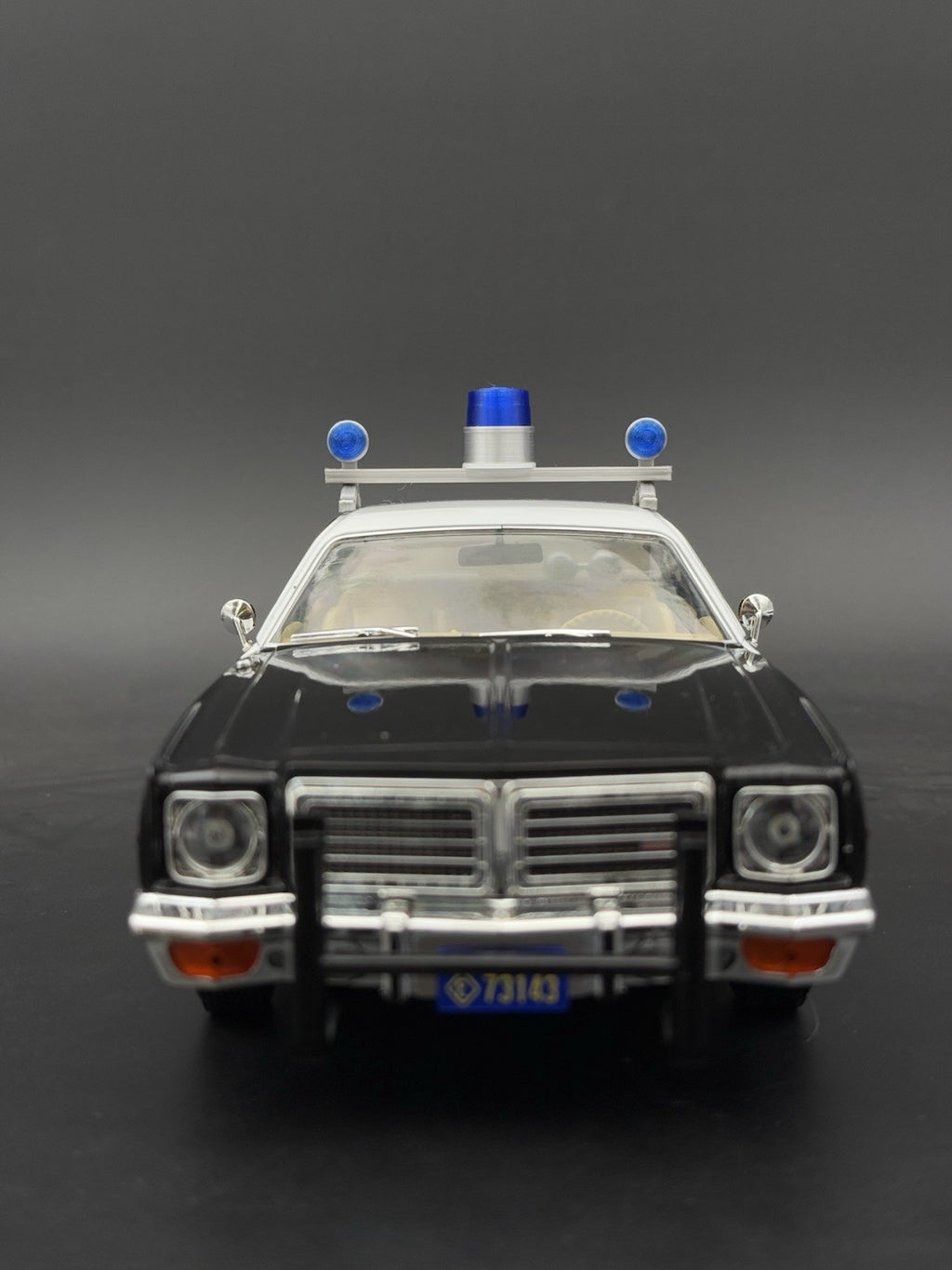 1/18 LED Ready Federal Visibar CJ 184 284 Blue Beacon Blue Lollipop Police Light3