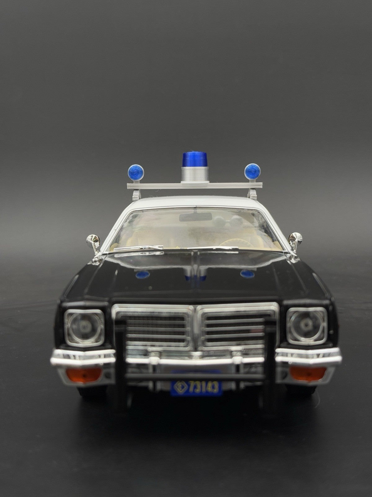 1/18 LED Ready Federal Visibar CJ 184 284 Blue Beacon Blue Lollipop Police Light3