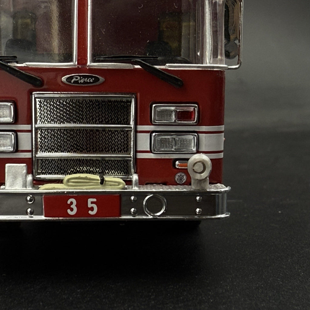2 Pack 1/64 B&M Super Chief Siren Code 3 Fire Engine Truck Kitbash 64454