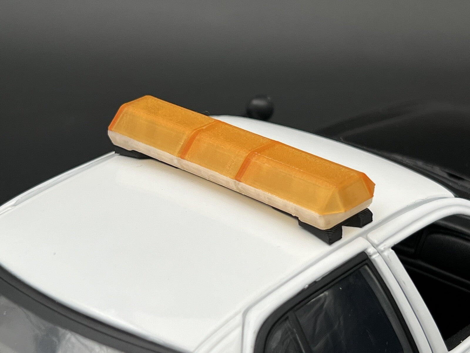 1/18 Scale Amber Code 3 MX7000 Lightbar W/ Internal Lens Security Work Park4