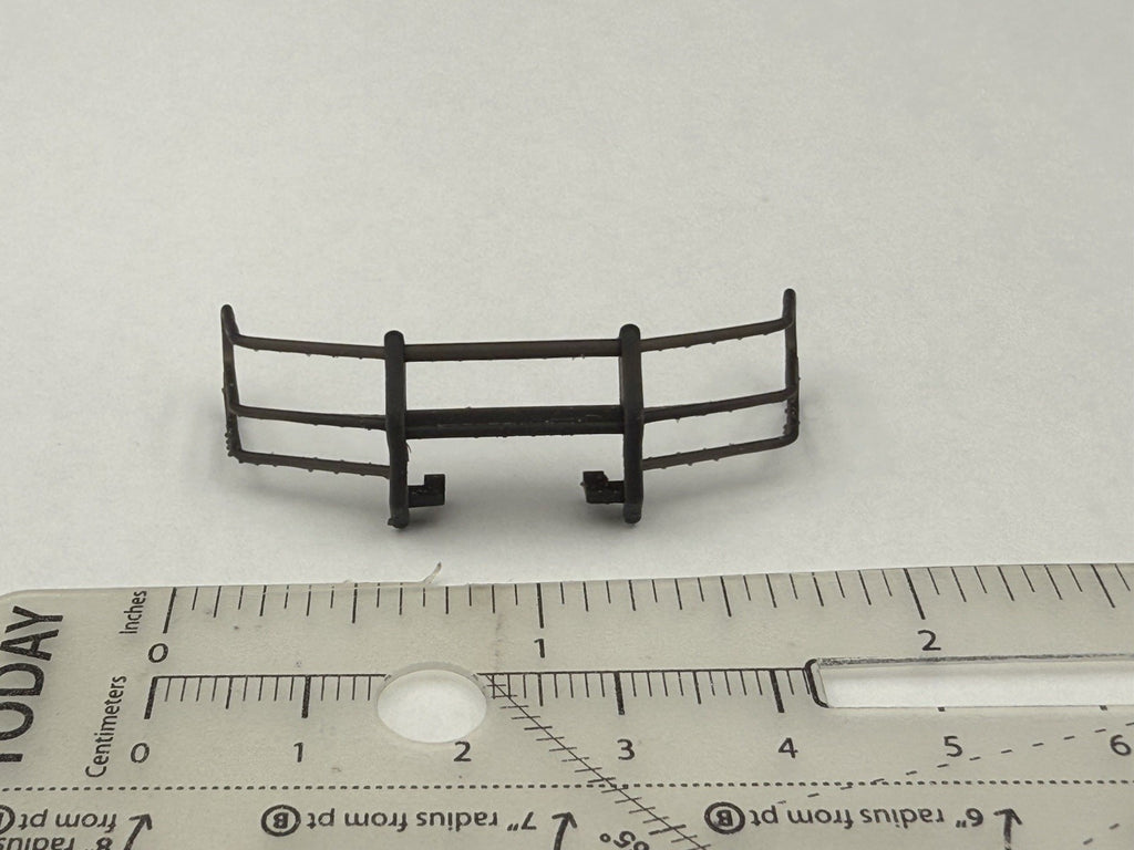 1/43 Go Rhino Wrap Around Push Bumper Pushbar For Greenlight Crown Vic Police1