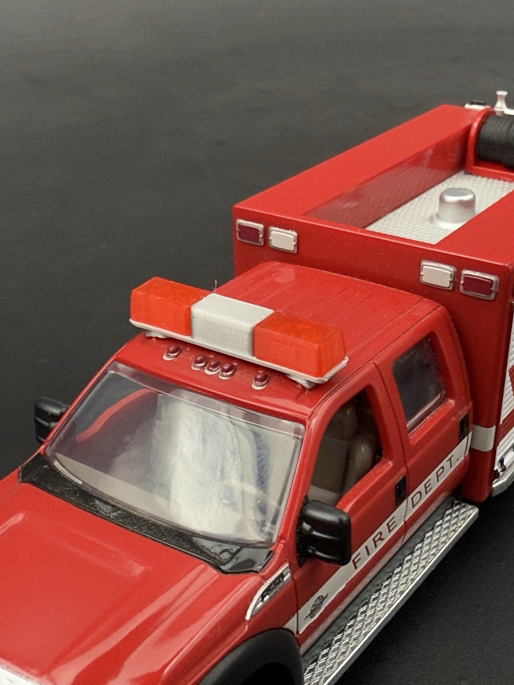 2 Pack 1/50 48 Red Twinsonic Lightbar Police Sheriff Fire Engine Truck Ambulance5
