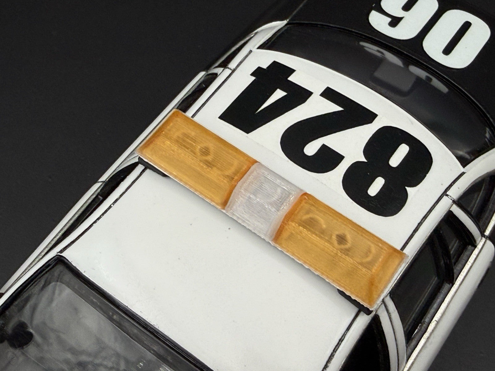 1/24 1/25 Scale Model Amber Clear Code 3 LP6000 Lightbar Tow Security 2411ClearA2