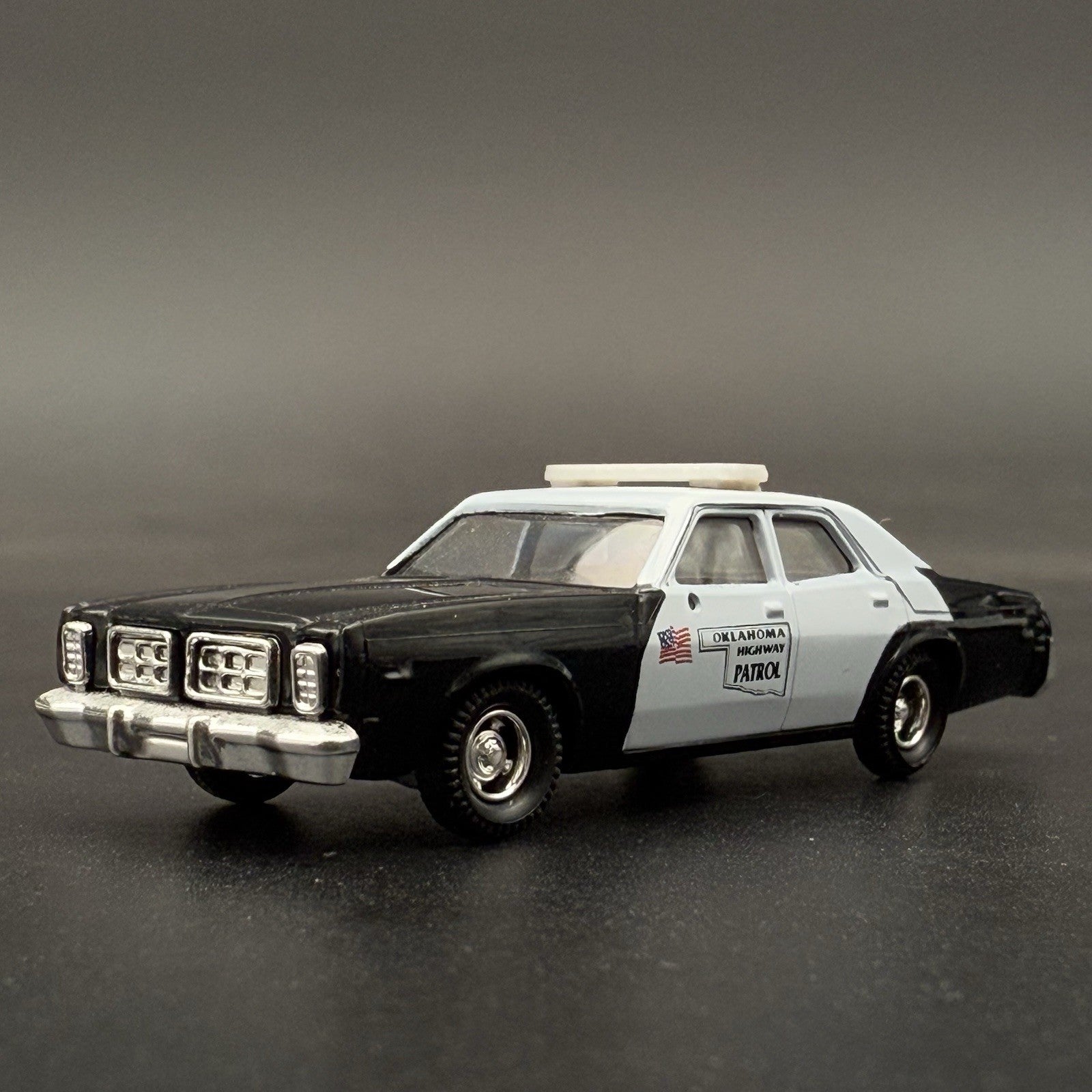 4-Pack 1/87 HO Scale Model Clear LED Style Whelen Lightbar Police Fire 8701C5