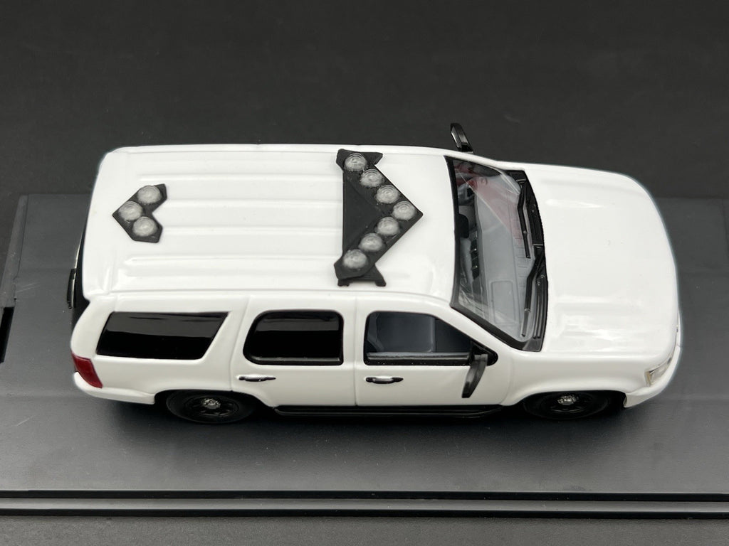 2 Pack 1/43 Federal Signal Vector Vision SLR Lightbar For Greenlight Police Cars7