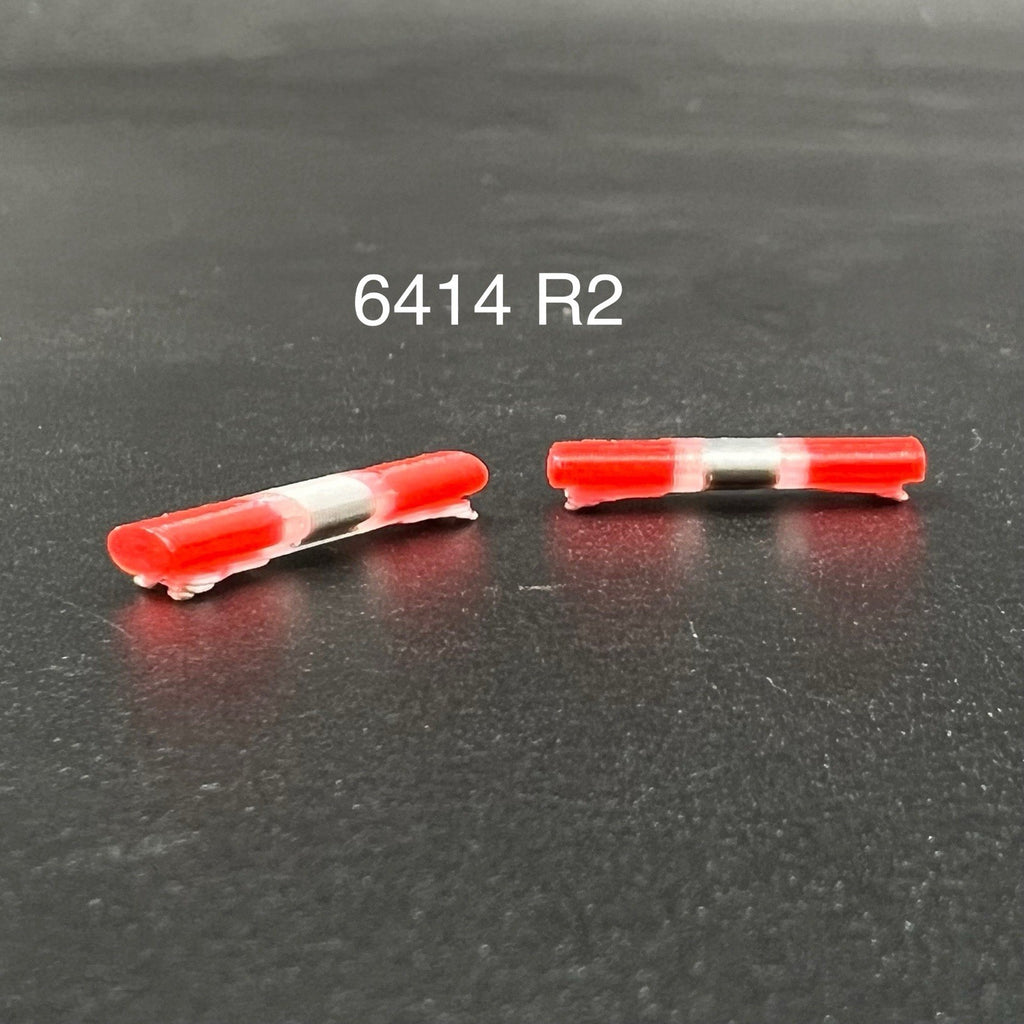 2 Pack 1/64 Red Chrome Cannonball Run Ambulance Aerodynic Lightbar Police Fire0