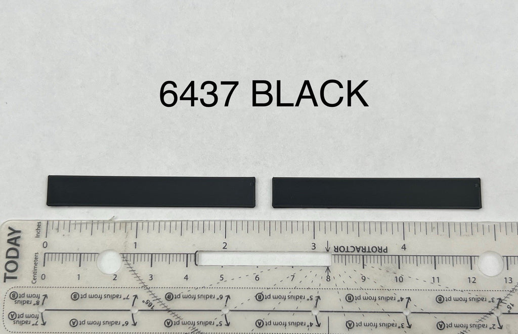 2 Pack 1/64 Black Ladder Board For Code 3 Fire Truck Engine Quint Kitbash Custom0