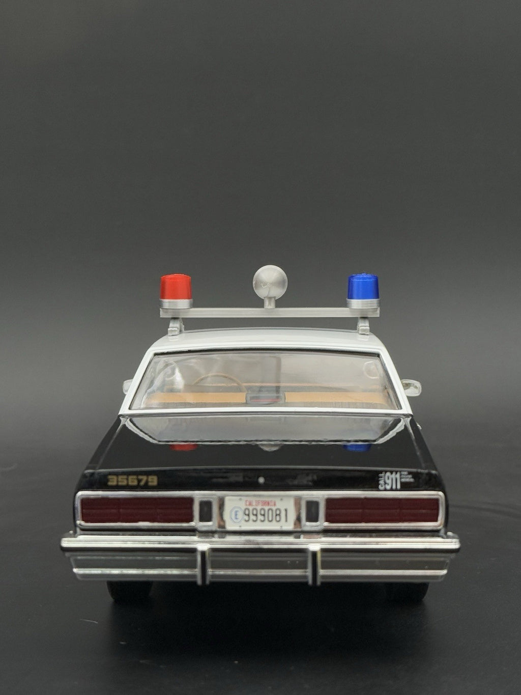 1/24 25 Scale Model Federal Twin Beacon Ray Blue Red Lightbar Visibar 2461BR7
