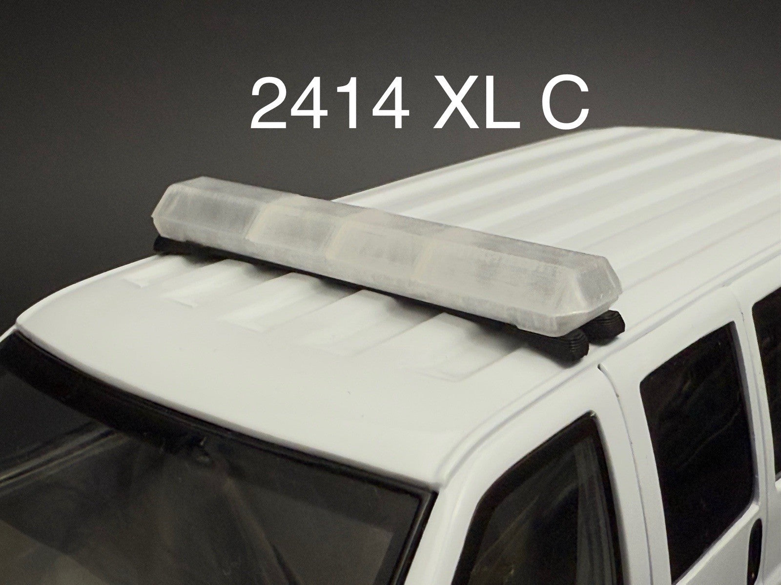 1/24 25 Scale Clear Code 3 MX7000 XL Lightbar Ambulance Fire Truck Width 58”0