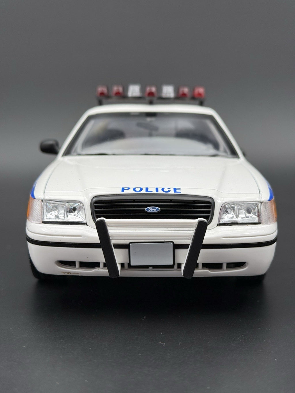 1/18 Scale NYPD Push Bumper New York Police Sheriff Highway Patrol Pushbar 18618