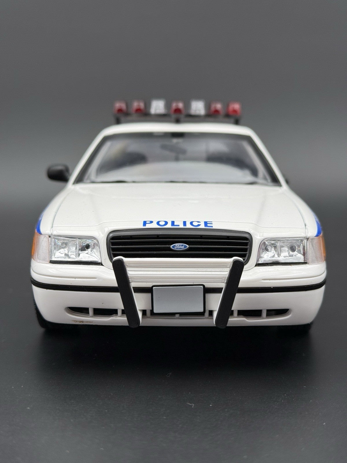 1/18 Scale NYPD Push Bumper New York Police Sheriff Highway Patrol Pushbar 18618
