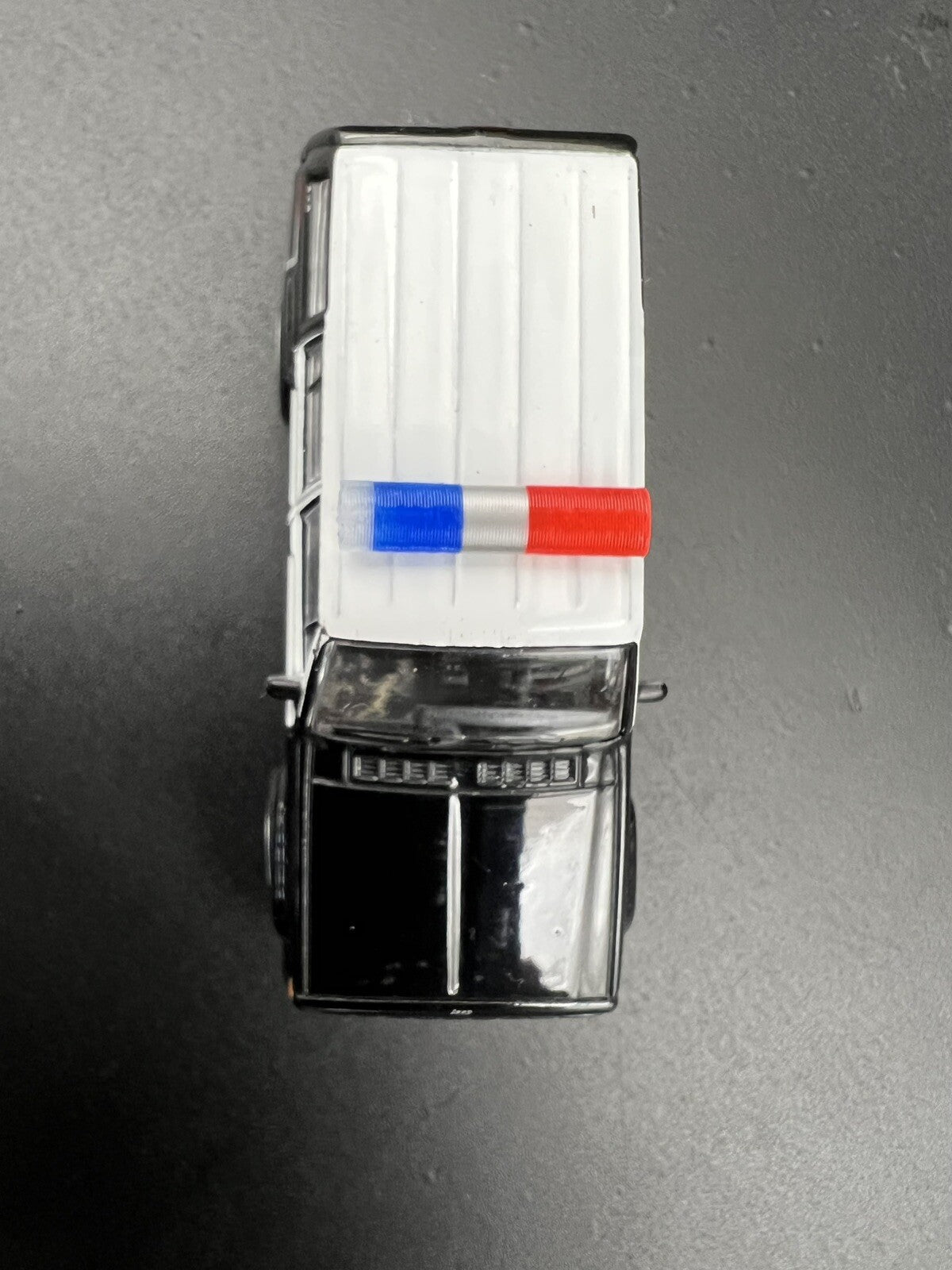4 Pack 1/87 Blue Clear Red Chrome Federal Signal Aerodynic Lightbar Police6