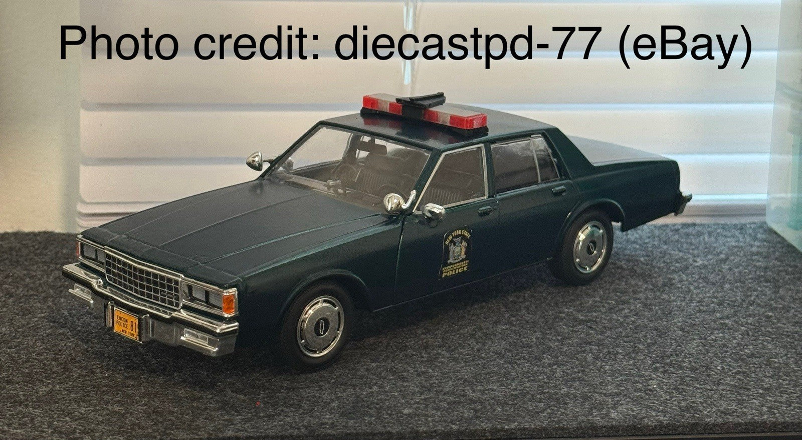 1/24 25 27 LED Ready Whelen Edge Lightbar Red W/ Speaker Fire Police Sheriff1