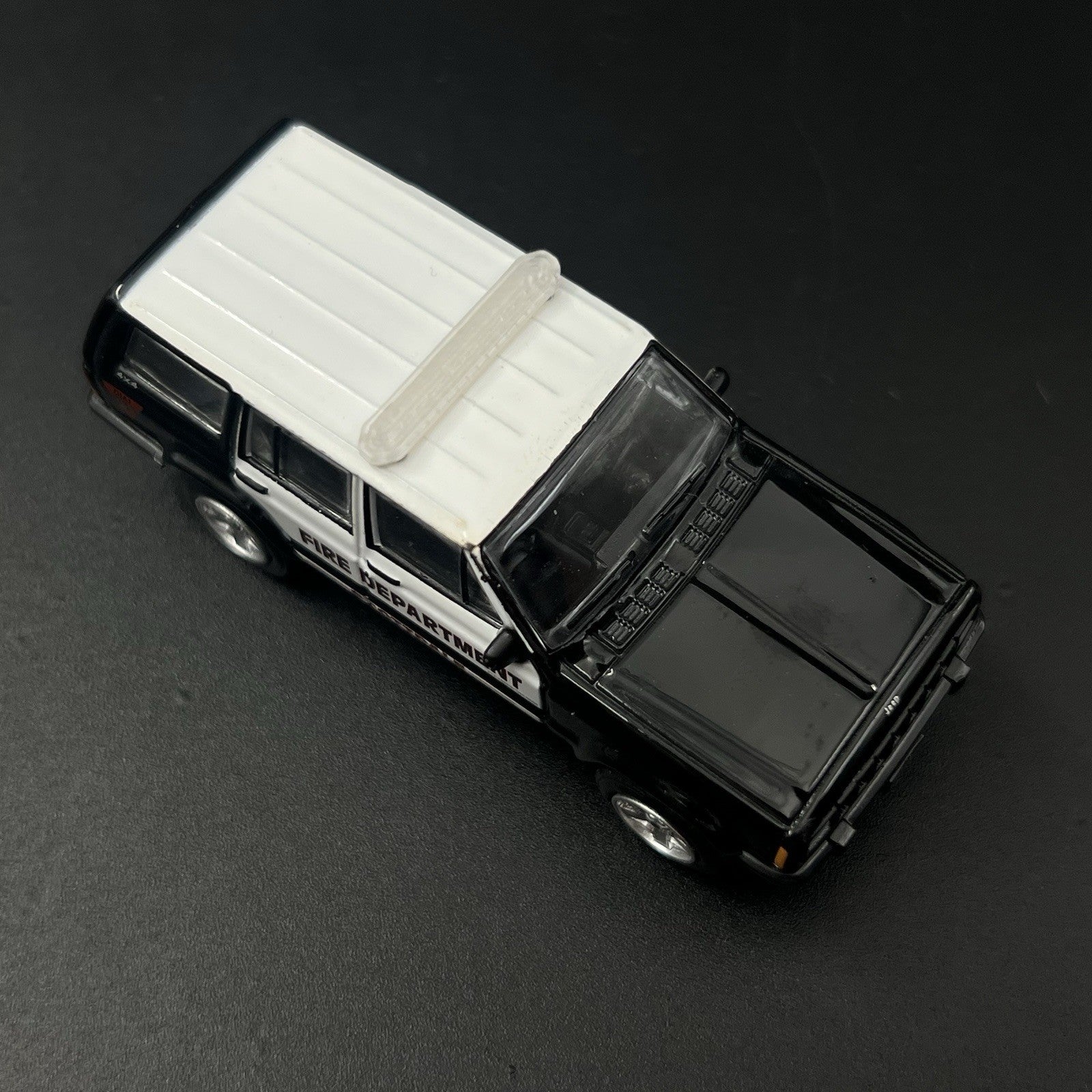 2 Pack 1/64 LED Style Narrow Lightbar For Greenlight Police Sheriff Fire EMS2