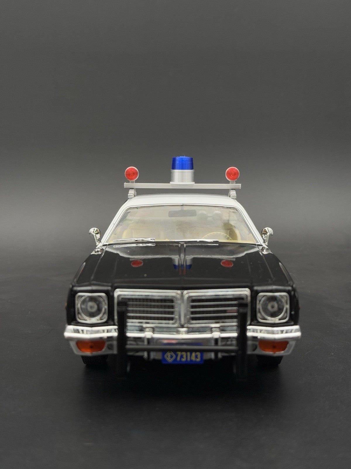 1/18 LED Ready Federal Visibar CJ 184 284 Red Beacon Blue Lollipop Police Light10