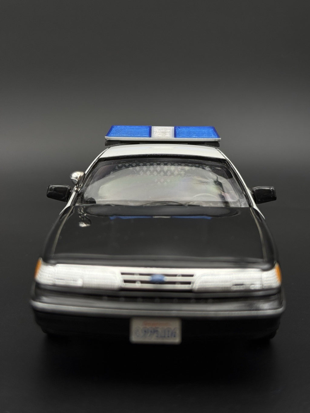 1/24 1/25 Scale Model Blue Clear Code 3 LP6000 Lightbar Police Fire 2411ClearB9