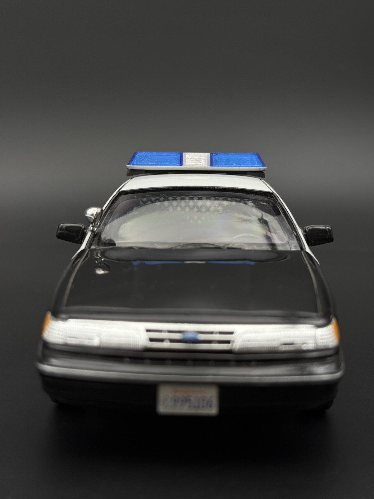 1/24 1/25 Scale Model Blue Clear Code 3 LP6000 Lightbar Police Fire 2411ClearB9
