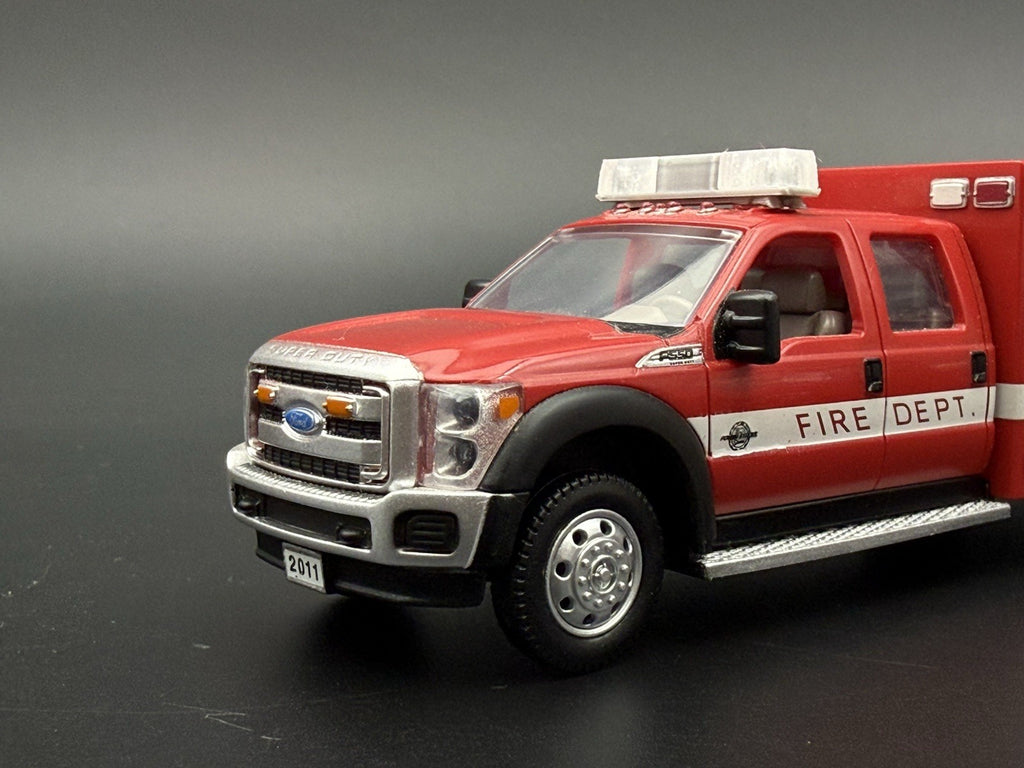 2 Pack 1/50 48 Scale Clear Twinsonic Lightbar Police Fire Engine Truck 5015C2