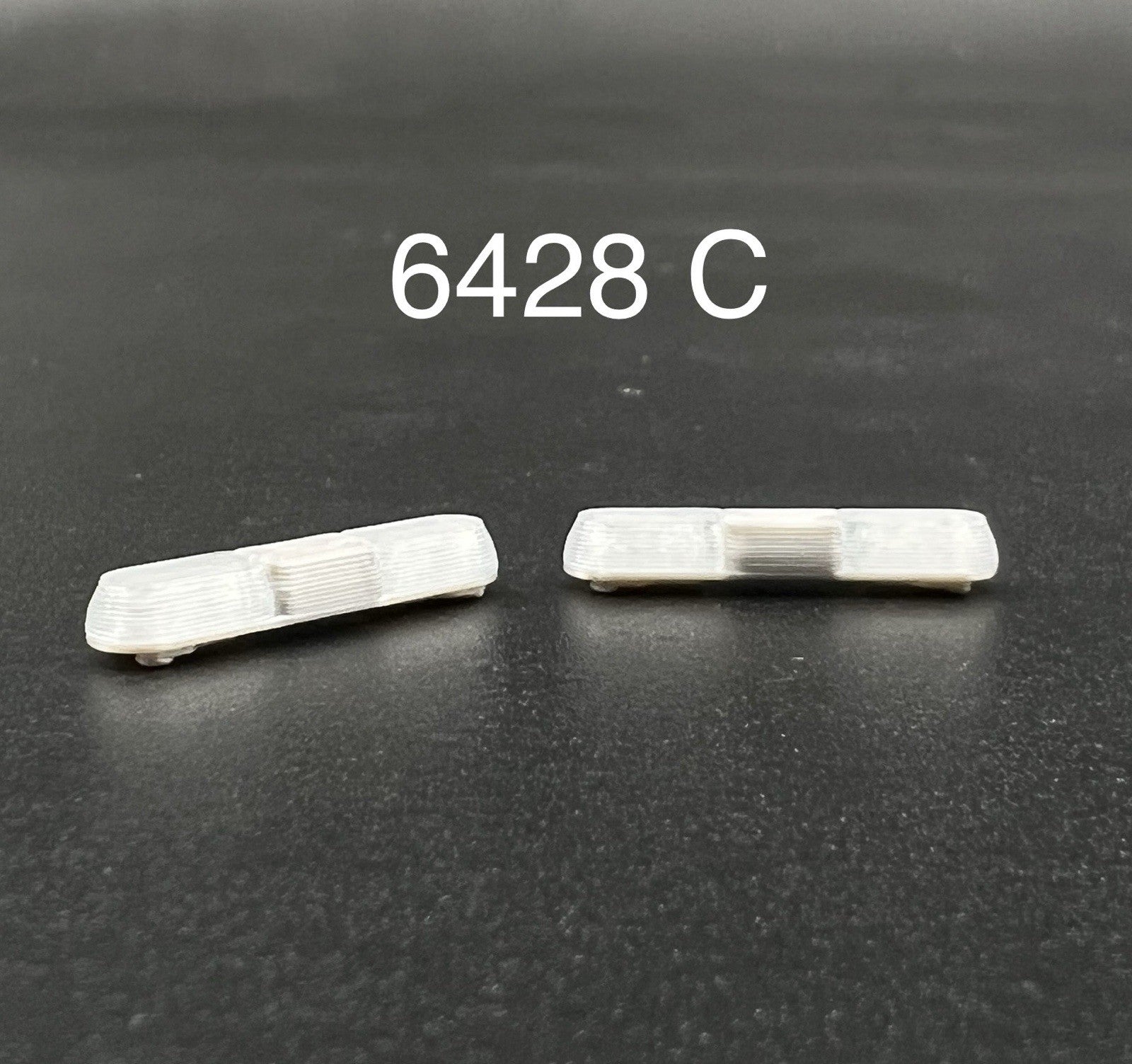 2 Pack 1/64 80H 90H 8000 Lightbar Clear Fire EMS Police Car Truck Ambulance0