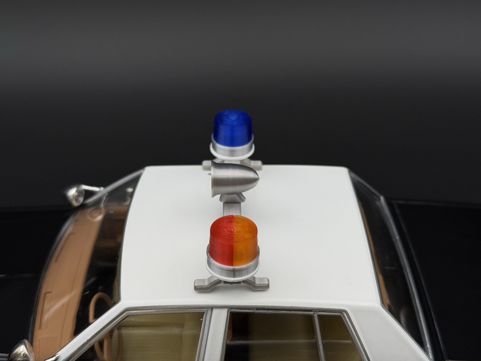 1/18 California 184 Visibar CT-1 Blue Red Amber Beacon Speaker Lightbar 1850SCA2