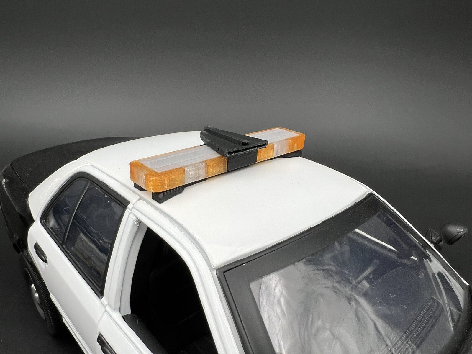 1/18 LED Ready Whelen Edge Lightbar Amber w/ Speaker Security Work Truck Tow7