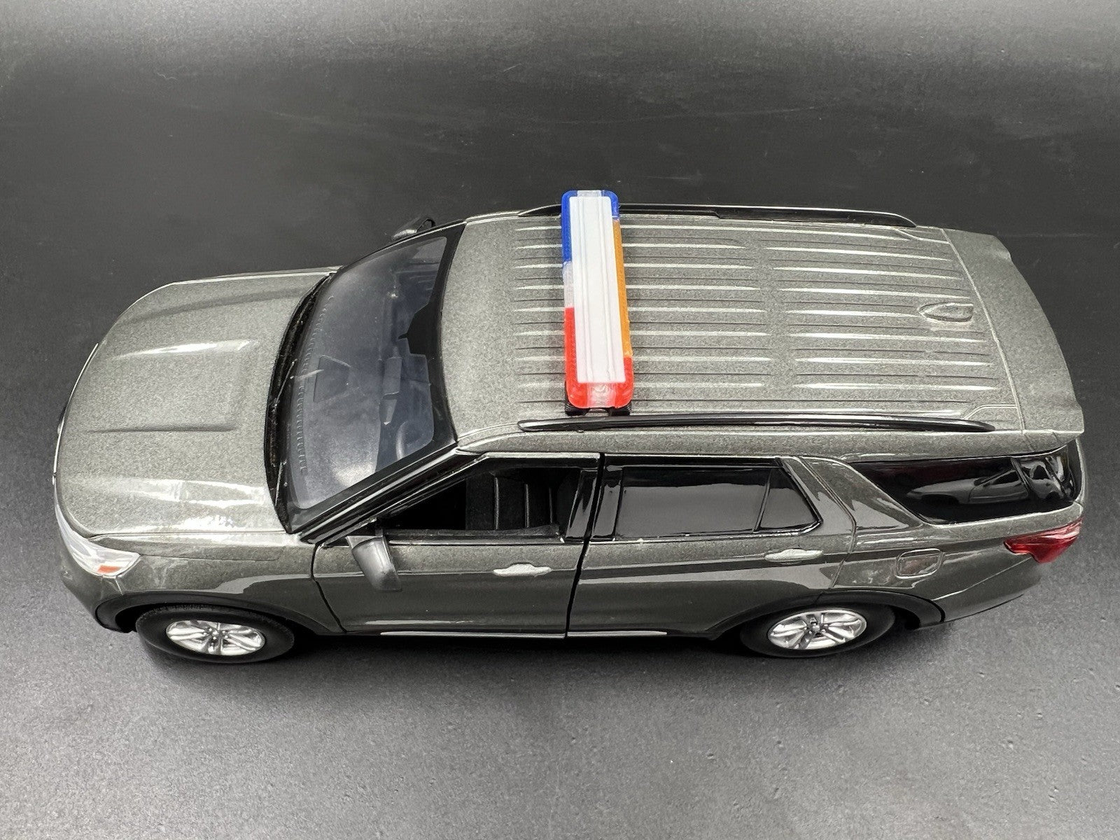 1/24 LED Ready Whelen Edge Lightbar Blue Red Amber Highway Patrol Police Sheriff5