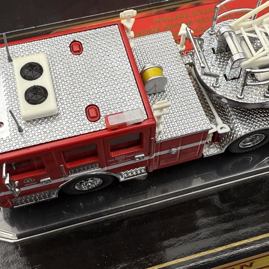 2 Pack 1/64 Mini Whelen Edge Red Clear Lightbar Gray Top Cover Police Fire EMS2