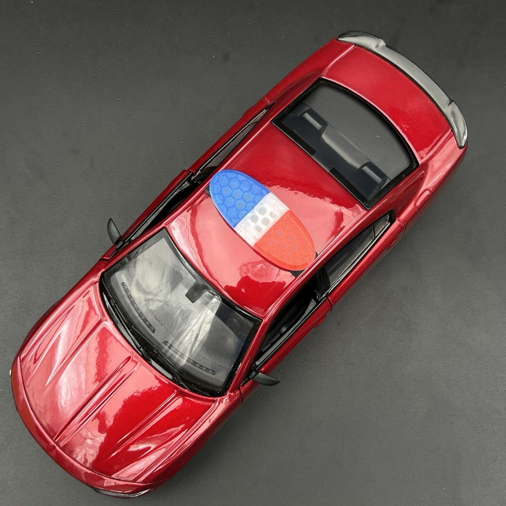 1/24 25 PCB Ready Blue Red Federal Signal Arjent Lightbar Police Sheriff SUV7