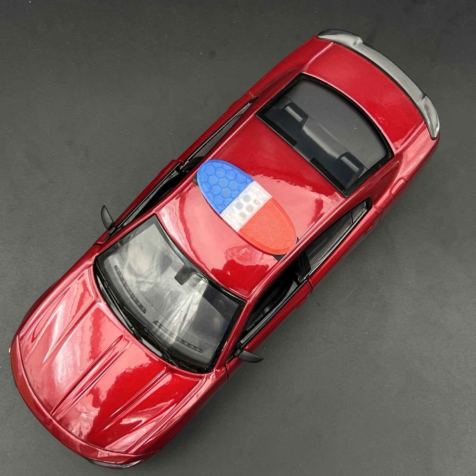1/24 25 PCB Ready Blue Red Federal Signal Arjent Lightbar Police Sheriff SUV7