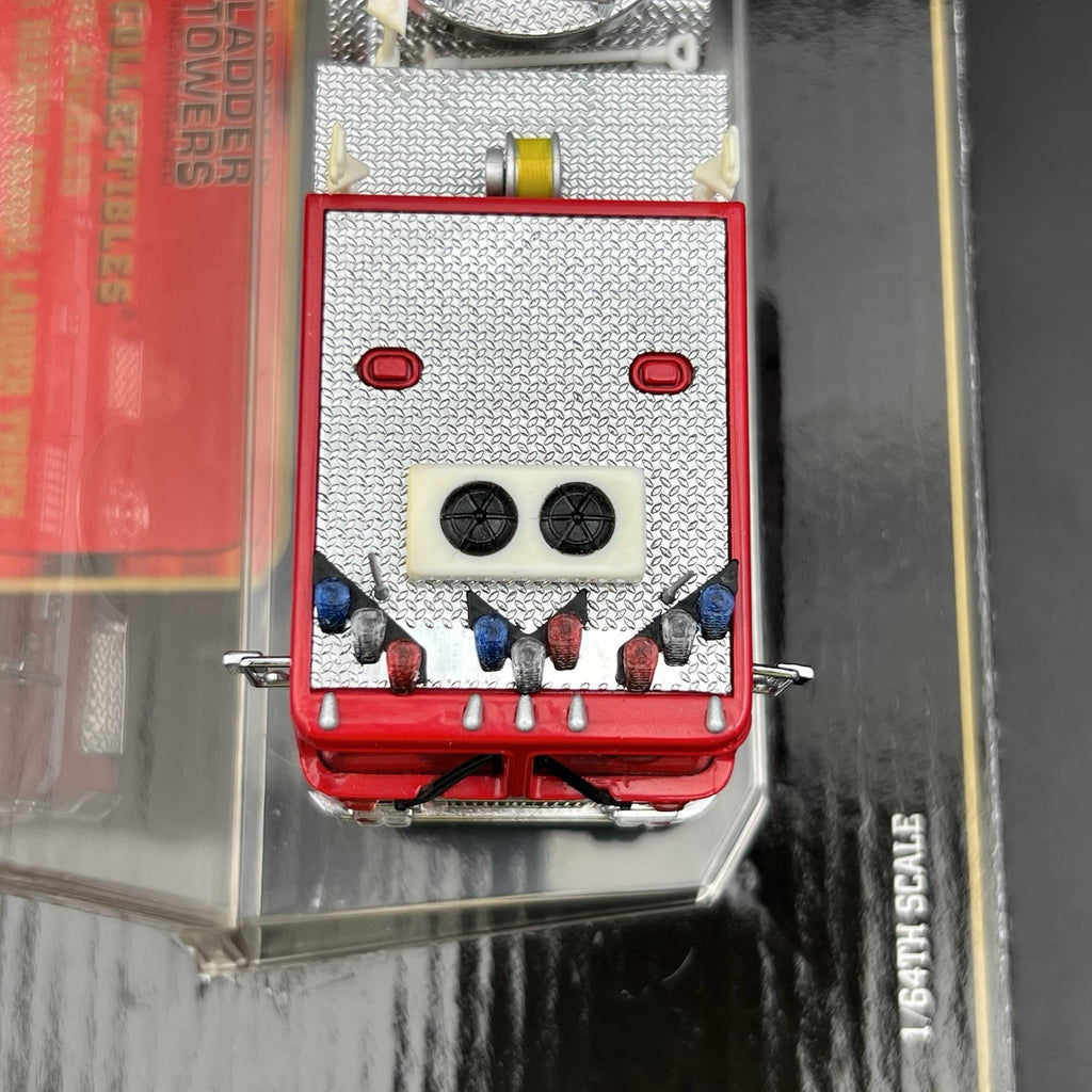 3 Pack 1/64 Blue Red Split Vector Lightbar Fire Truck Engine Police Code 33
