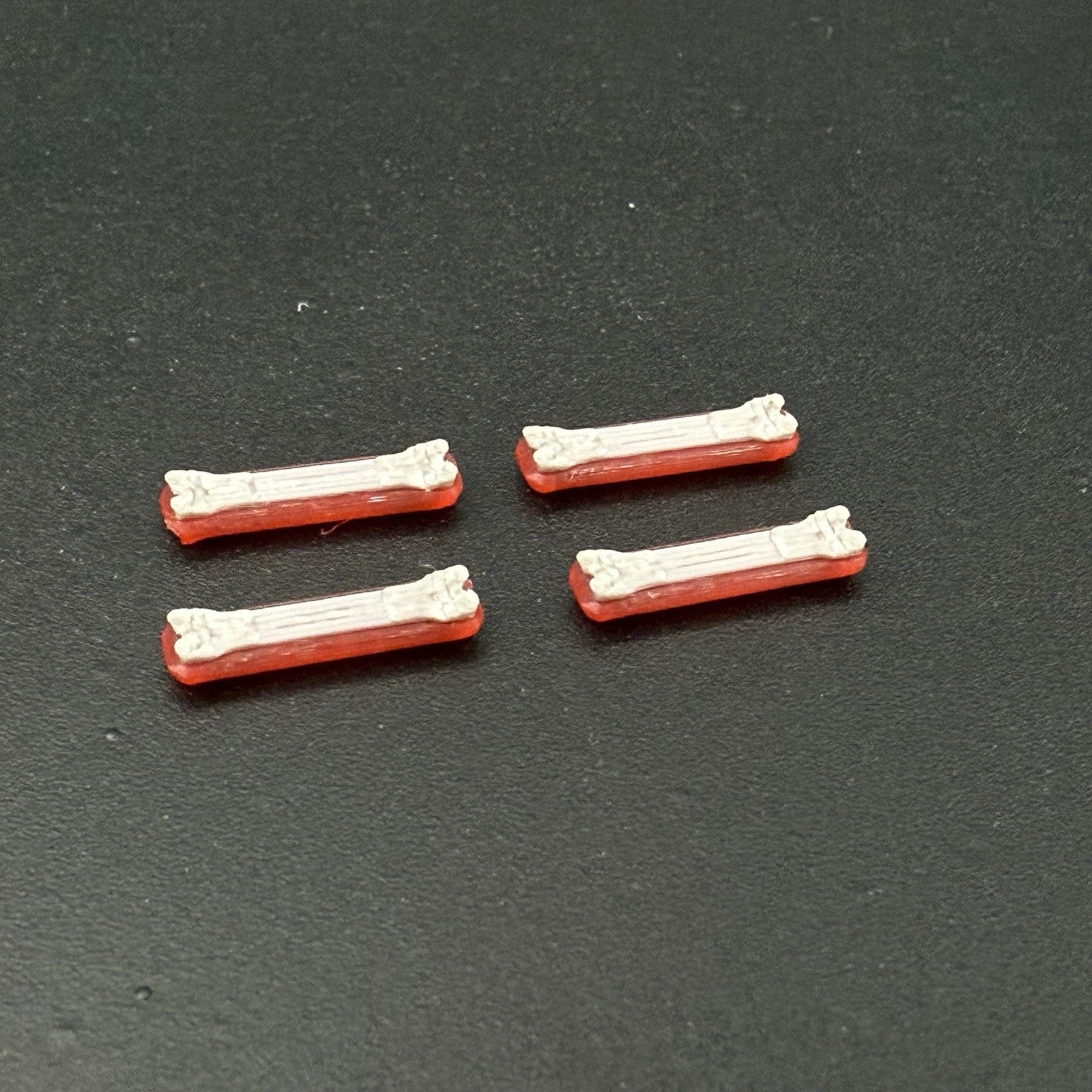 4 Pack 1/87 HO Scale Red Code 3 MX7000 Lightbar Police Car Fire Truck Ambulance6
