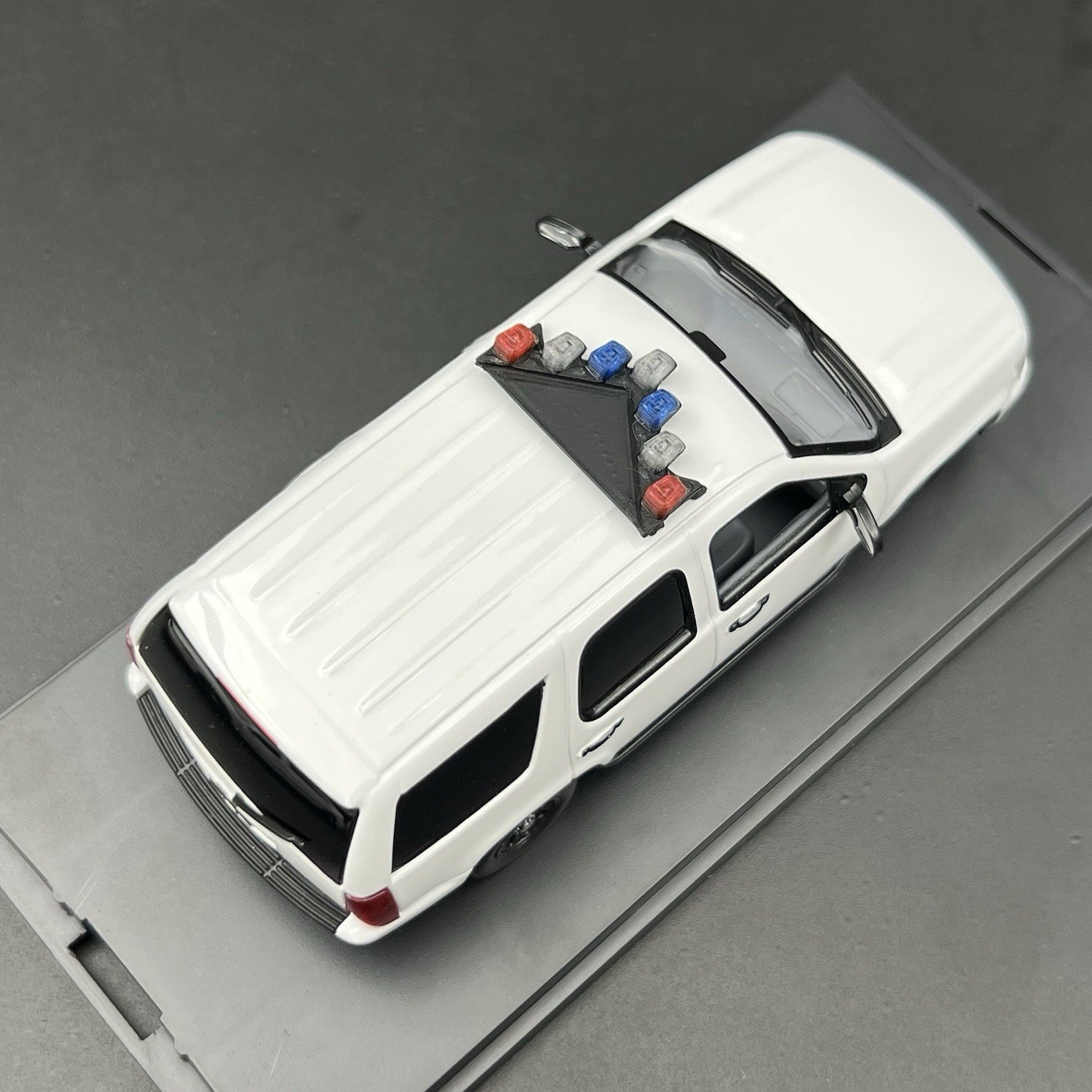 2 Pack 1/43 Blue Red Vector Vision Lightbar LVMPD Las Vegas Metro Police Style12