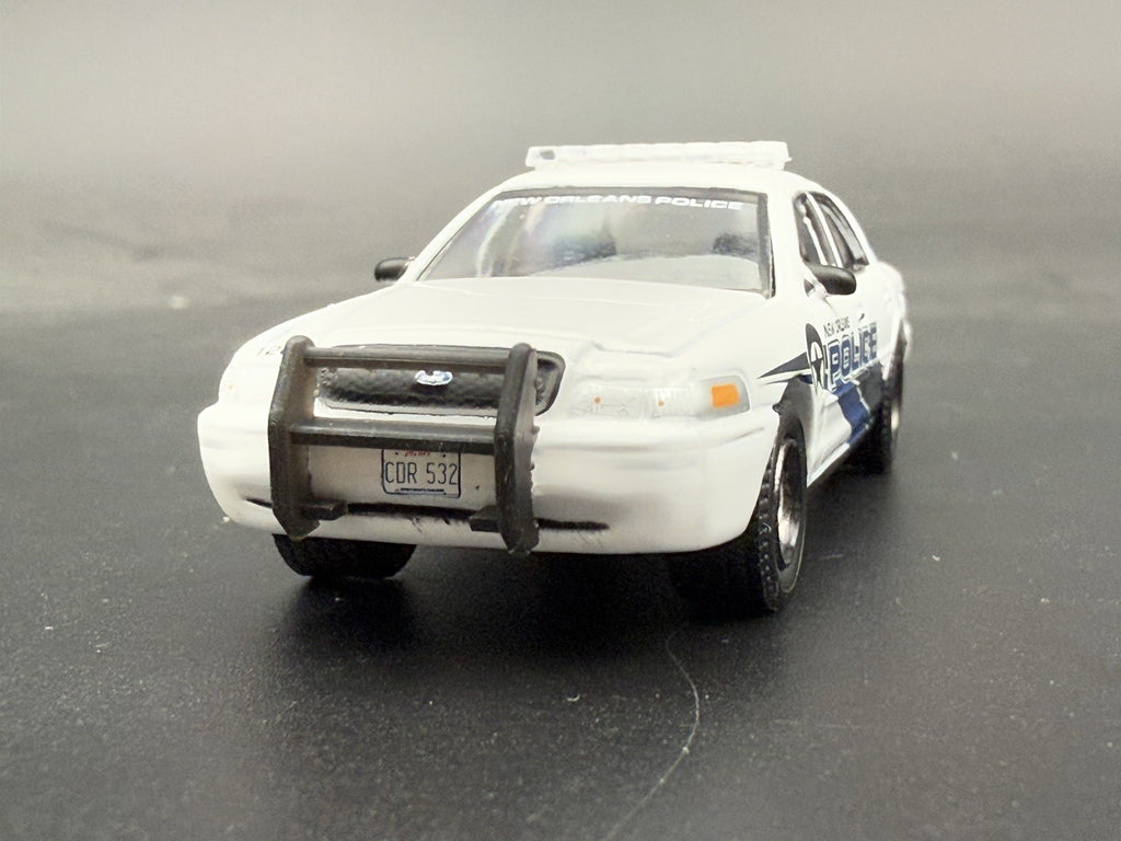 2 PACK 1/64 Go Rhino Push Bumper Pushbar Crown Vic Police Rollin Greenlight 5965