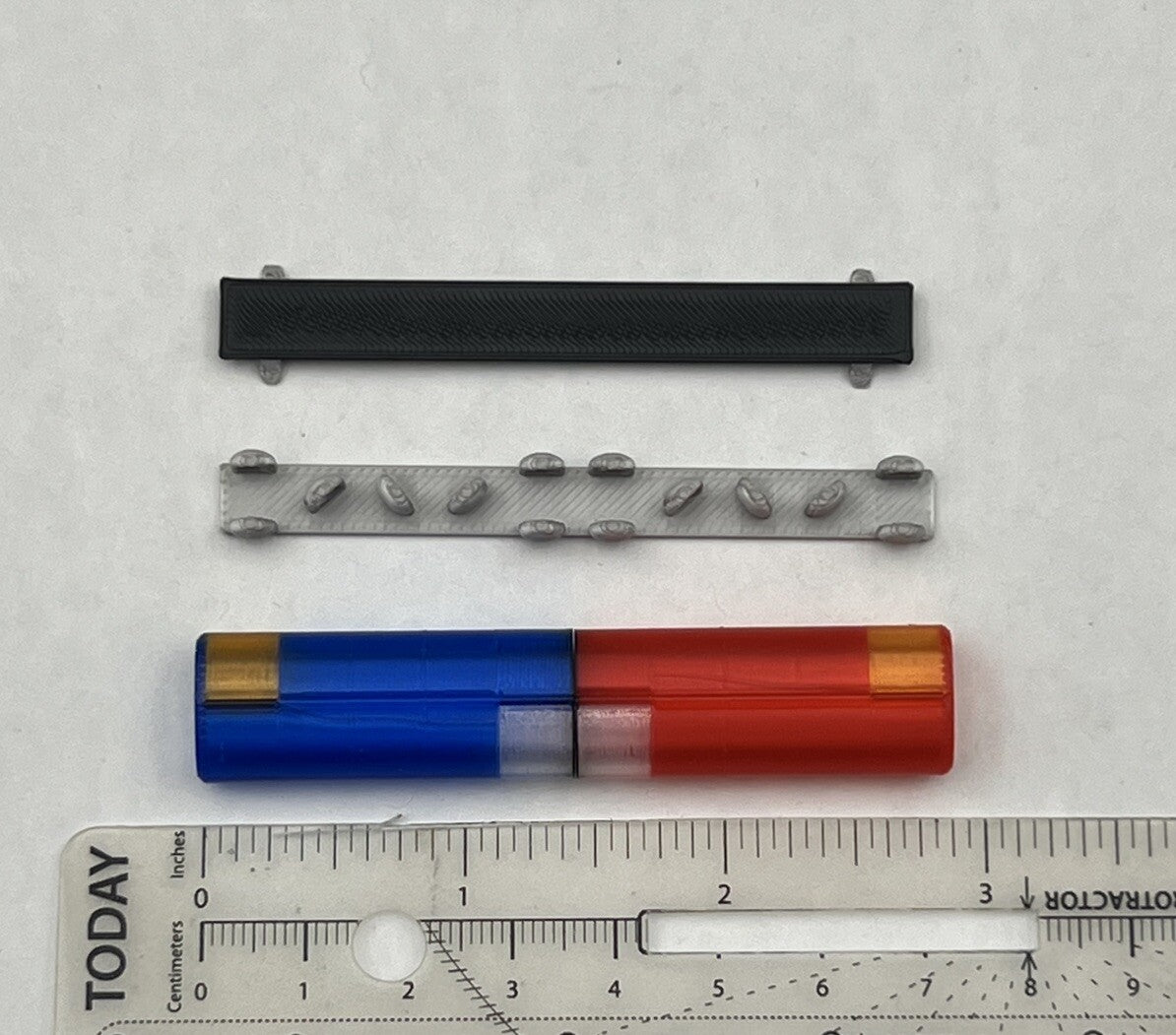 1/18 LED Ready AeroDynic Lightbar LAPD Blue Red Clear Amber Police Sheriff3