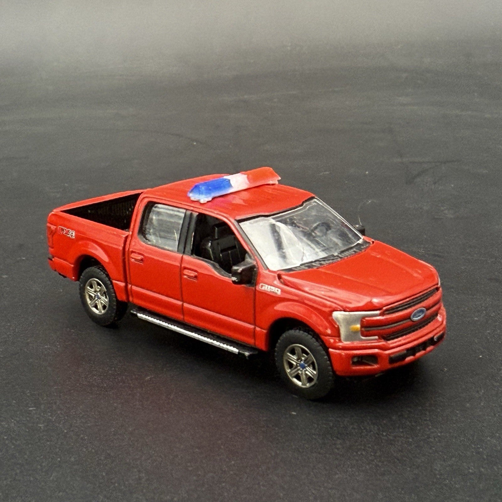 2 Pack 1/64 Code 3 LP6000 Clear + Blue Red Lightbar Greenlight Police Fire SUV12