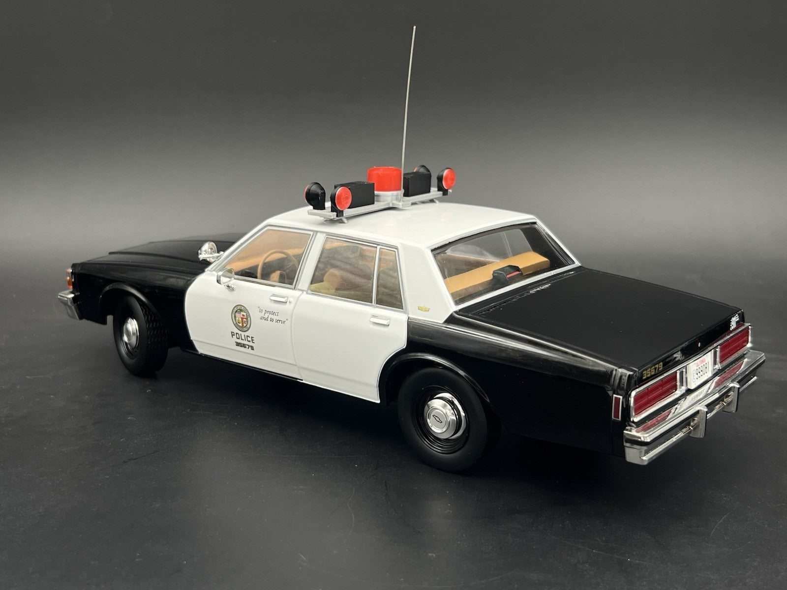1/18 Dominion Lightbar Red Clear Ontario Provincial Police OPP Style Canada19