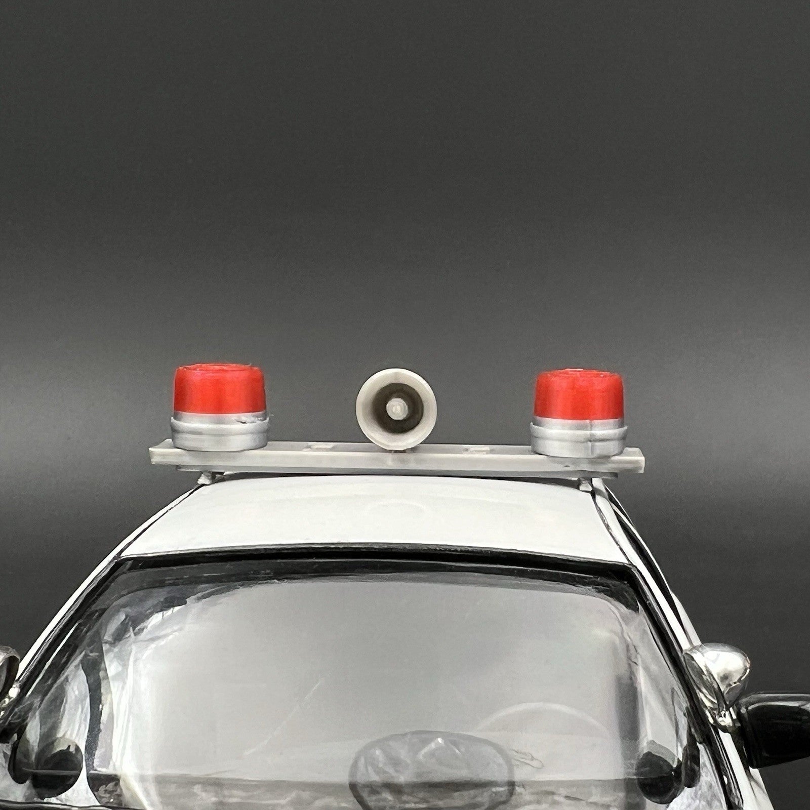 1/24 25 Red Mars Skybolt Beacon Lightbar Siren Speaker Police Sheriff Fire2