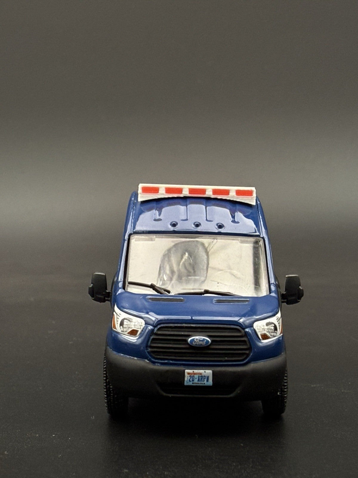 1/64 Scale Model Front Lightbar For Greenlight Ford Transit Van Ambulance 6453FR3