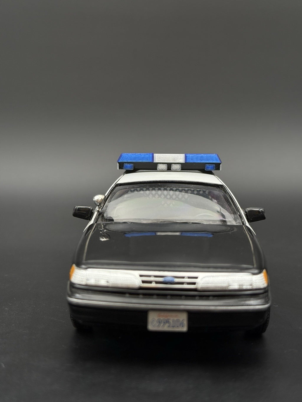 1/24 25 Scale Blue Clear Streethawk Lightbar Police 24644