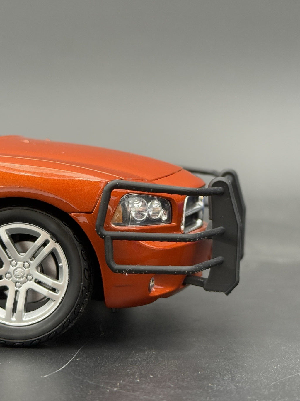 1/18 Go Rhino Wrap Around Push Bumper Pushbar Welly Dodge Charger Police 18518