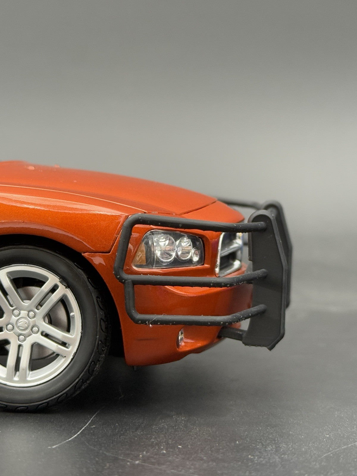 1/18 Go Rhino Wrap Around Push Bumper Pushbar Welly Dodge Charger Police 18518