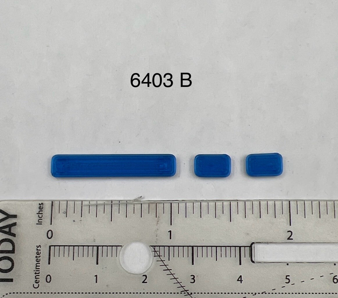 3 Pack 1/64 Whelen Long & Short Blue Lightbar Code 3 Fire DCP Tow Truck Trailer0