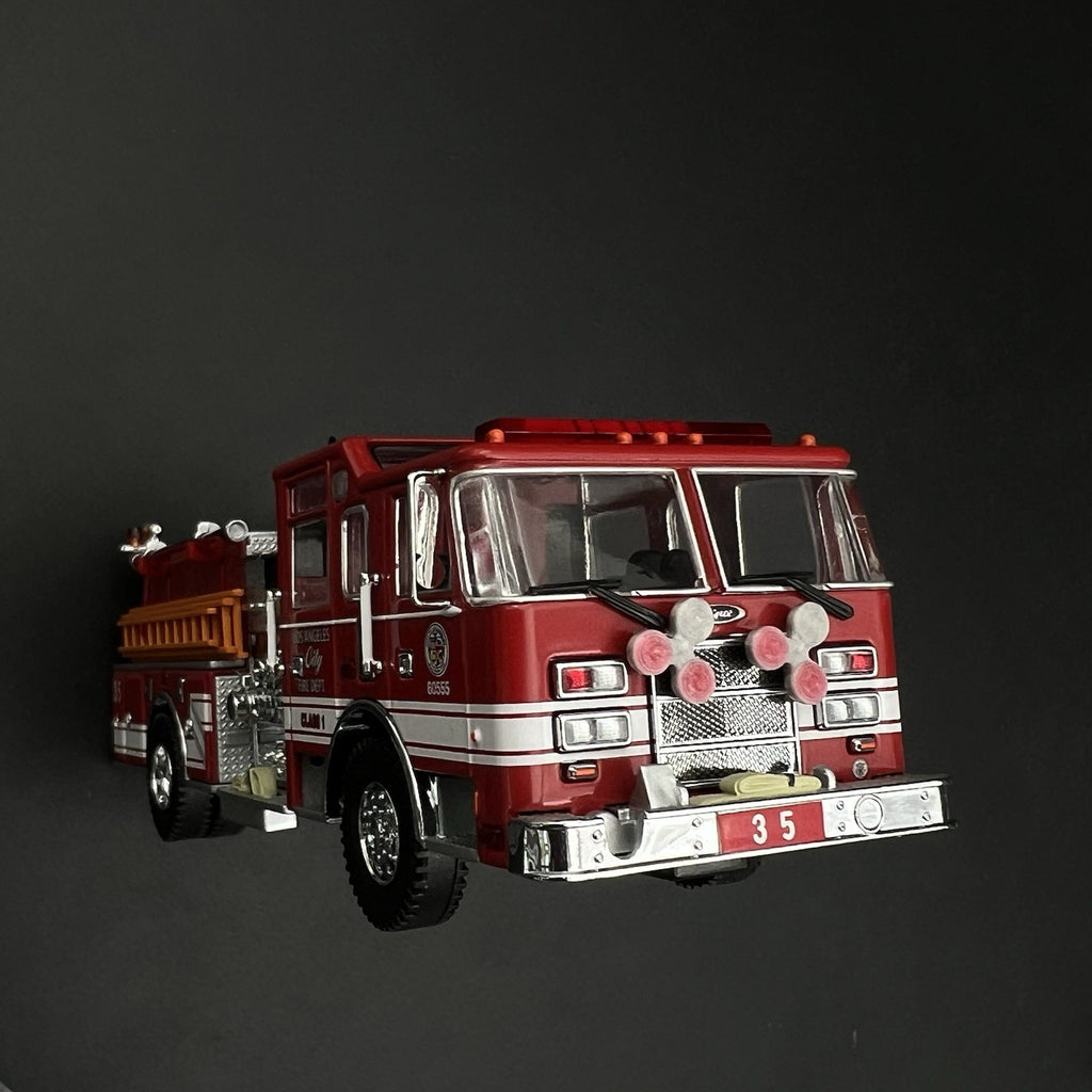 2 Pack 1/64 Roto Ray Red Clear Emergency Light Code 3 Fire Truck Engine Ladder4